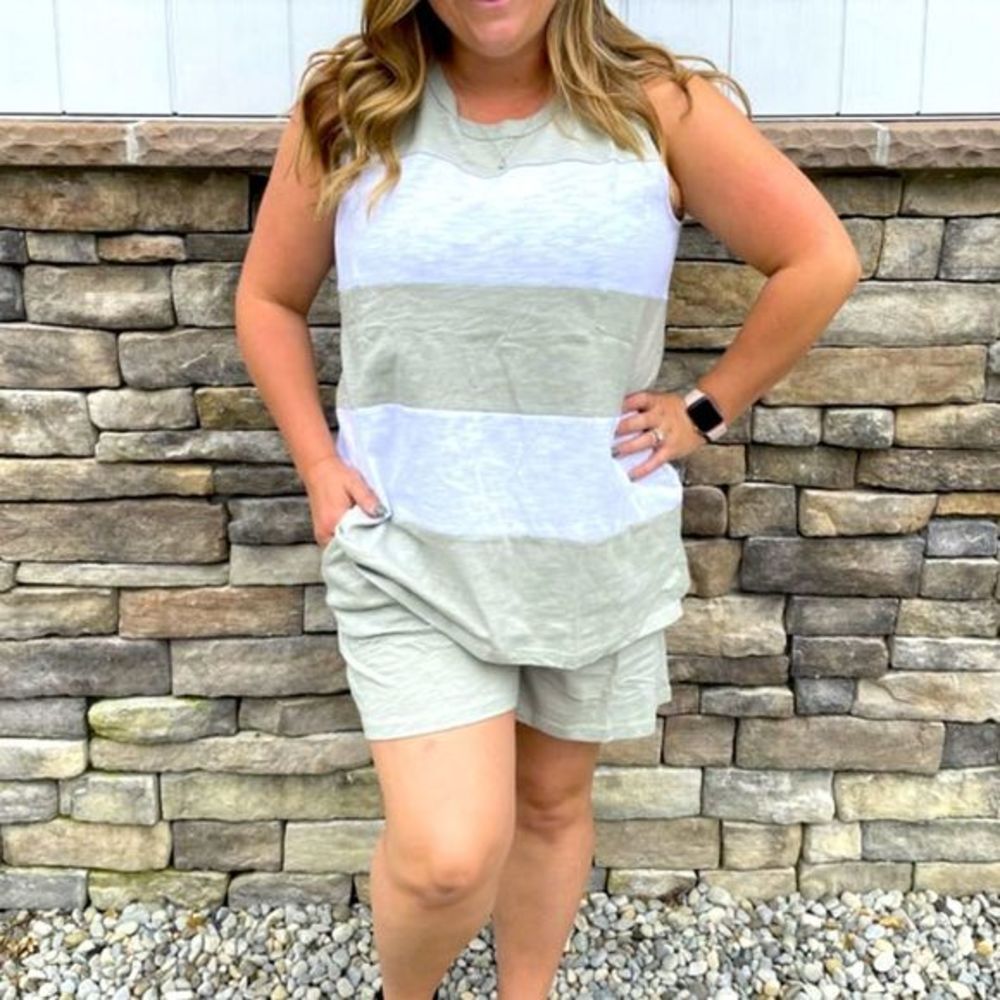 Cotton Bleu Tank Top 3XL